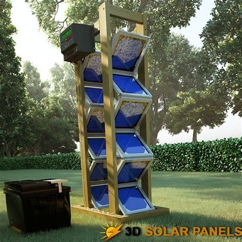 The system has been created by a 45 year old geography teacher ryan taylor. 3D Solar Panel | Backyard Power Plant in 2020 | Solar ...