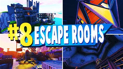 Top 8 Best Escape Room Maps In Fortnite Fortnite Escape Room Codes