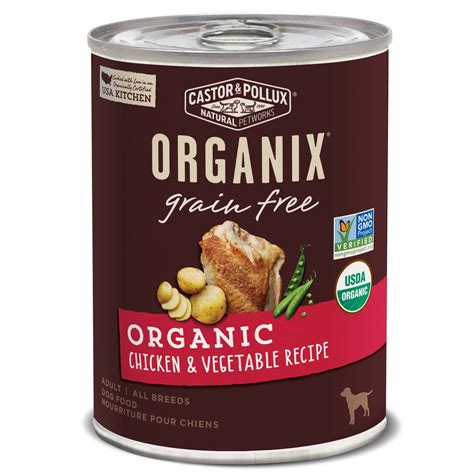 Purina pro plan dry food. Castor & Pollux Organix Grain Free Organic Chicken ...
