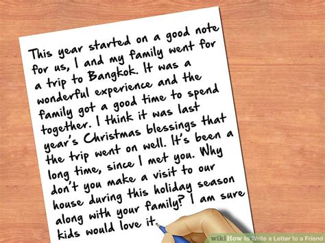 How To Write A Nice Letter To Your Best Friend Allingham Script