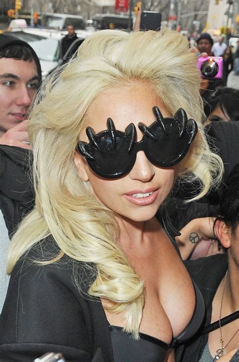 Gaga Paws Up Lady Gaga Unique Sunglasses Lady