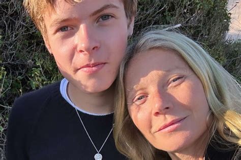 Gwyneth Paltrow Shares Sweet Moment With Son Moses In Sunny Selfie