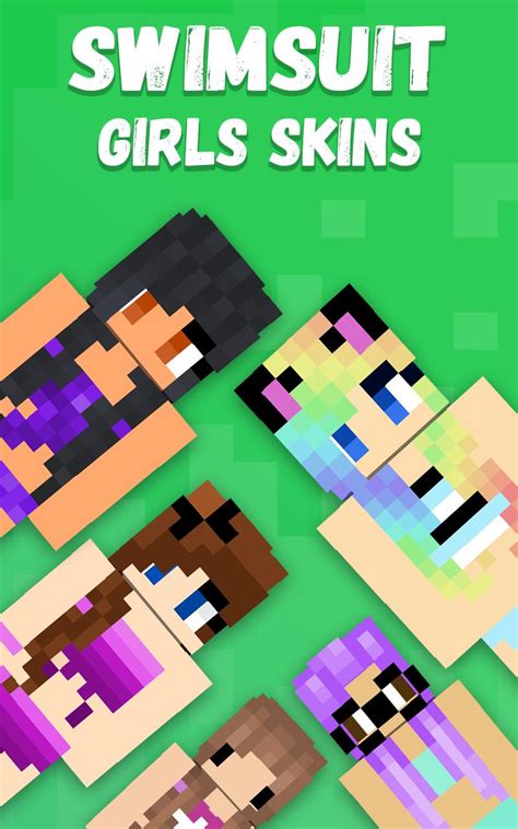 Swimsuit Girl Skins For Minecraft For Android Apk Download