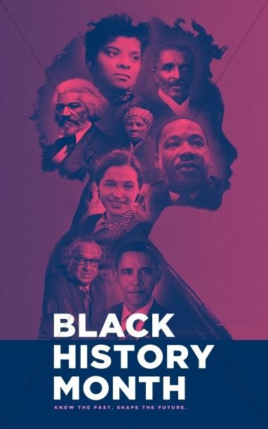 Black History Month Church Service Bulletin Cover Sharefaith Media
