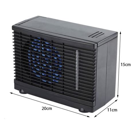 Laotzi portable air conditioner, rechargeable evaporative air conditioner fan with 3 speeds 7 colors, cordless personal air cooler with handle for home laotzi. Mini air conditioner 12V portable evaporative water cooler ...