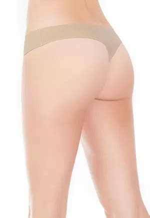 Seamless Microfiber Nude Thong A Mes Amours