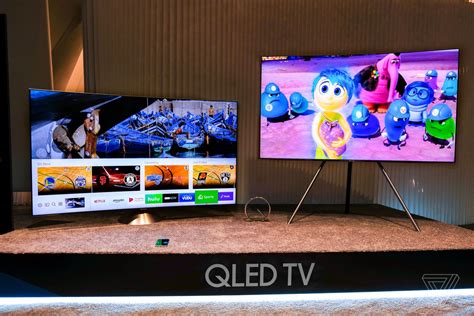 Samsung Says Its New Qled Tvs Are Better Than Oled Tvs The Verge