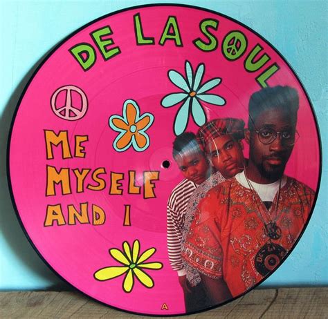 de la soul me myself and i picture disc lp vinyl play that funky music hip hop images