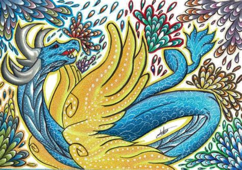 Dragon Multicolor By Lobbomorro On Deviantart
