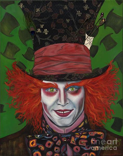 The Mad Hatter Painting By Viveca Mays Fine Art America