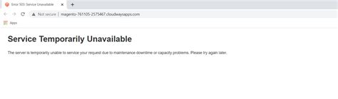 How To Fix The Magento 503 Temporarily Unavailable Error