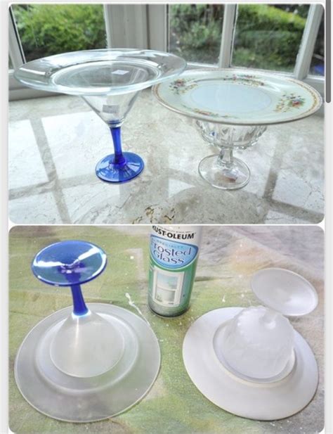Diy How To Make Gorgeous Cake Stand From Dollar Tree Store Musely