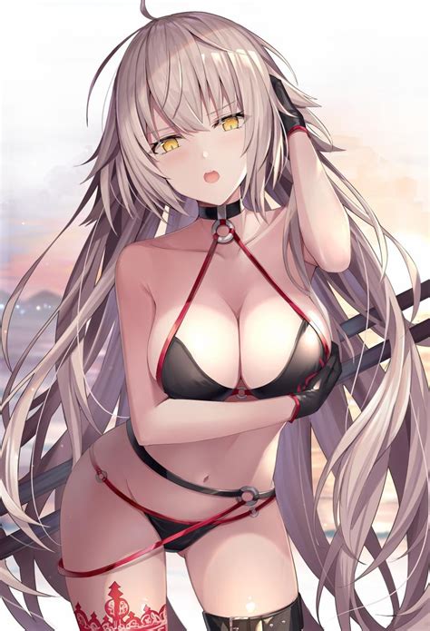 another jeanne alter bikini pic fate grand order know your meme