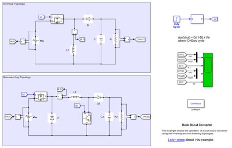 Buck Boost Converter Matlab And Simulink
