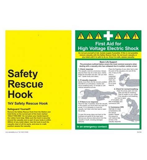 Safety Rescue Hook Station For 1kv Hook