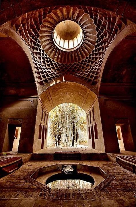 Fin Garden Pavilion Kashan Iran Islamic Architecture