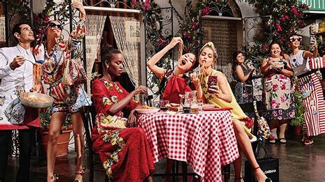 Very Italian Dolce Gabbana Campaign Features Selfies Spaghetti