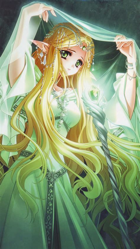 Elf Anime Girl Wallpapers Wallpaper Cave