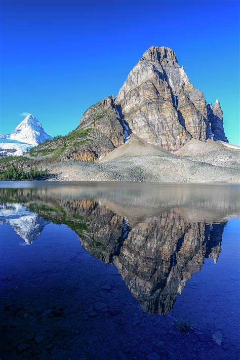 Mount Assiniboine And Sunburst Peak Photograph By Howie Garber