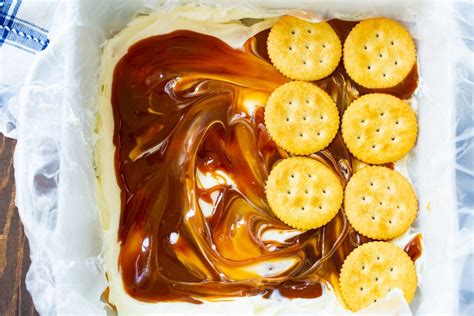 Caramel Ritz Cracker Icebox Dessert Spicy Southern Kitchen