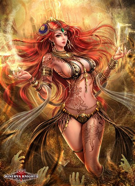 Minerva Knights Khanitta Bupphachat Fantasy Women Fantasy Girl