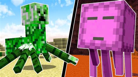 What Are These New Minecraft Mobs Minecraft Mods Youtube