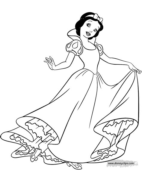 It was released in 1937. Snow White and the Seven Dwarfs Coloring Pages ...
