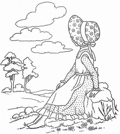 Holly Hobbie Coloring Pages Sarah Kay Clipart