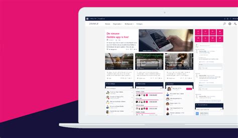 Debble Launches Personal Intranet Homepage In Modern Sharepoint Debble
