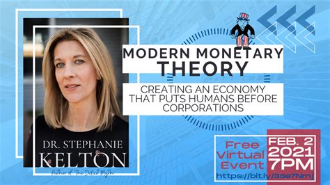 Knapp elaborates an indigenous monetary theory in this book. Modern Monetary Theory: Creating an Economy that Puts Humans Before Corporations | Lecture ...