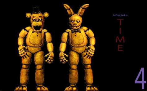 Golden Freddy And Golden Bonnie Stop Motion Five Nights At Freddys