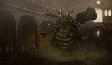 Dark Souls Asylum Demon By Oniruu On Deviantart