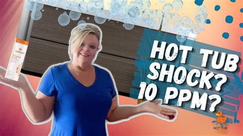 How To Shock My Hot Tub YouTube