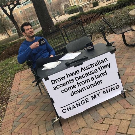 I Come From A Land Down Under Meme Telegraph