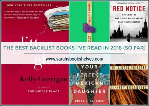 The Best Backlist Books Ive Read In 2018 So Far Sarahs Bookshelves