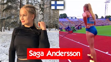 Saga Andersson Womens Pole Vault Youtube