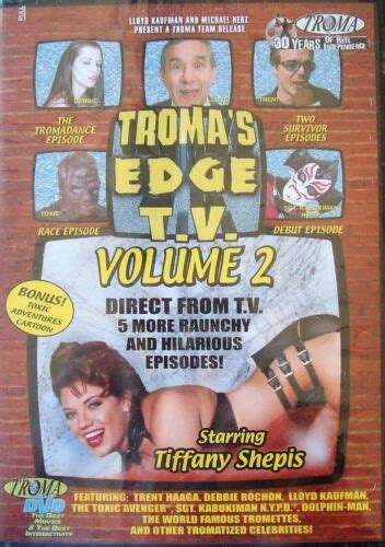 Tromas Edge Tv Vol Bonus Debut Race Tromadance Survivor Dvd