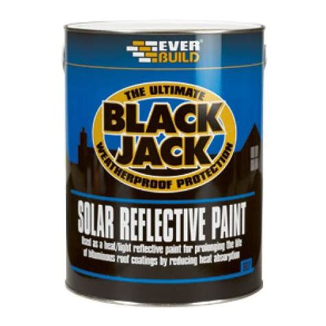 Aluminium Solar Reflective Paint Black Jack 907 5 Litres