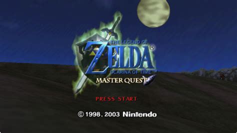 Legend Of Zelda Ocarina Of Time Master Quest