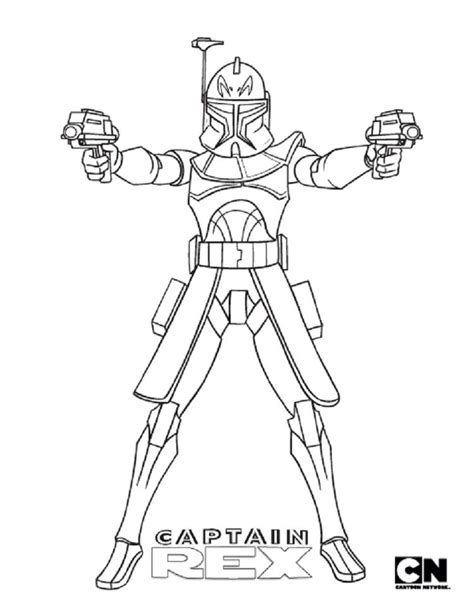 Captain Rex Clone Trooper Coloring Pages Clip Art Library My XXX Hot Girl