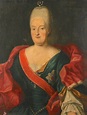 Maria Anna Sophie of Saxony, Kurfürstin of Bavaria, wearing the Russian ...