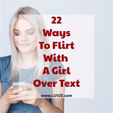 How To Flirt With A Girl Over Text 22 Ways To Do It Right