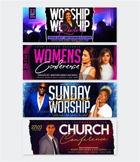 12 Church Facebook Cover Templates • Psd Design