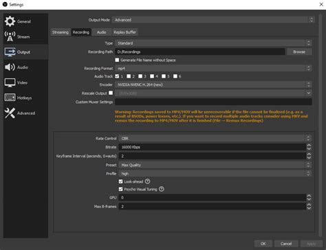 Best Recording Video Output Settings For Obs 2021 Gamer Journalist