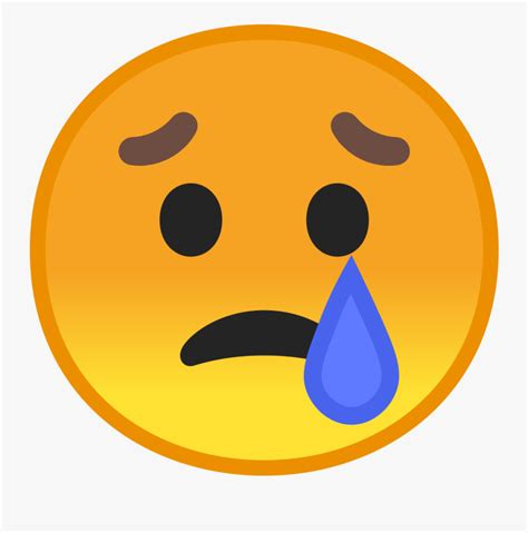 Crying Face Icon Sad Face Emoji Free Transparent Clipart Clipartkey