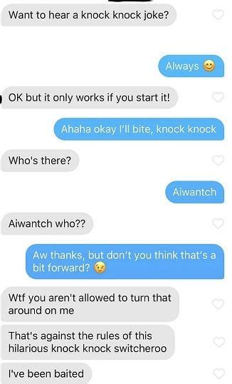 How about a different scenario? Flirty Knock Knock Pick Up Lines and Jokes 1 | Pick up ...