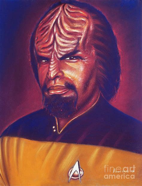 Klingon Star Trek Painting By Anastasis Anastasi