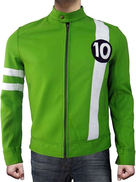 Alien Swarm Ben 10 Leather Jacket Amazonca Clothing And Accessories