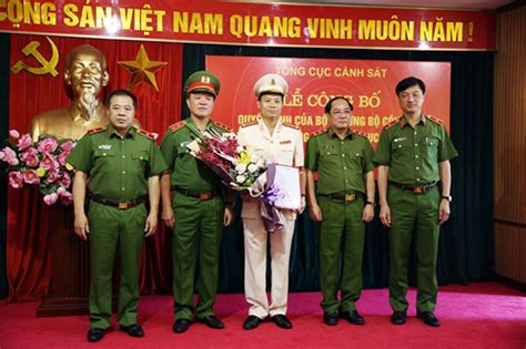 Bổ Nhiệm Cục Trưởng Cục Cảnh Sát Hình Sự