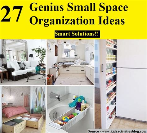 Small Space Organizing Ideas